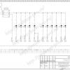 Шкаф автоматики приточной установки. Схема электрическая принципиальная. Лист 2